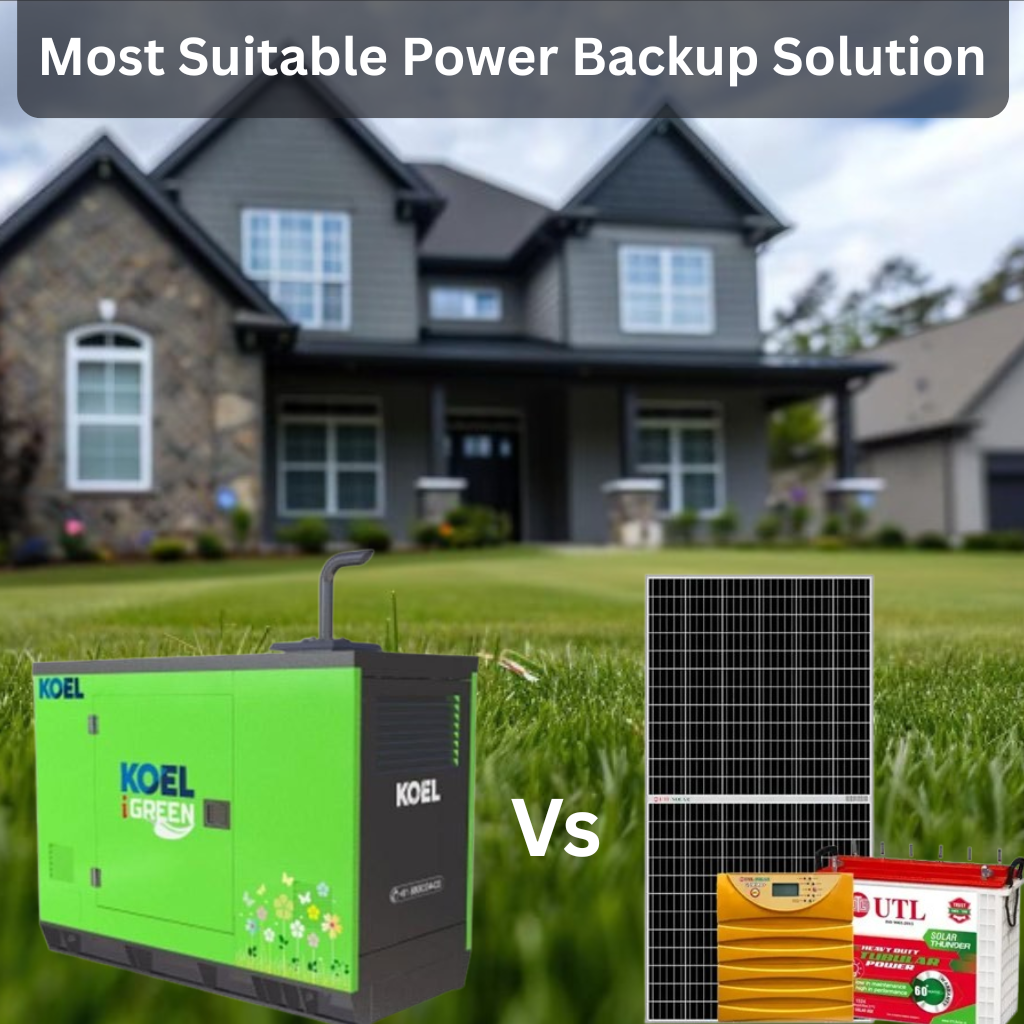 Most Suitable Power Backup Solution